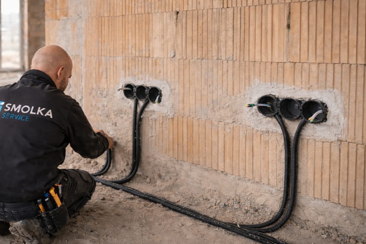 Monteur installation elektro smolka service